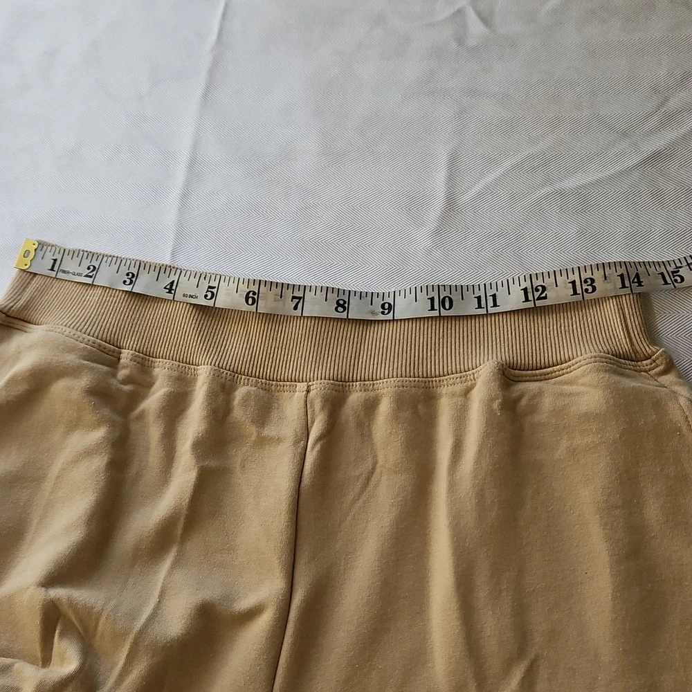 🌸L'AGENCE Campbell Beige‎ Ribbed Waistband Pants